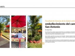 Embellecimiento Campus San Antonio 